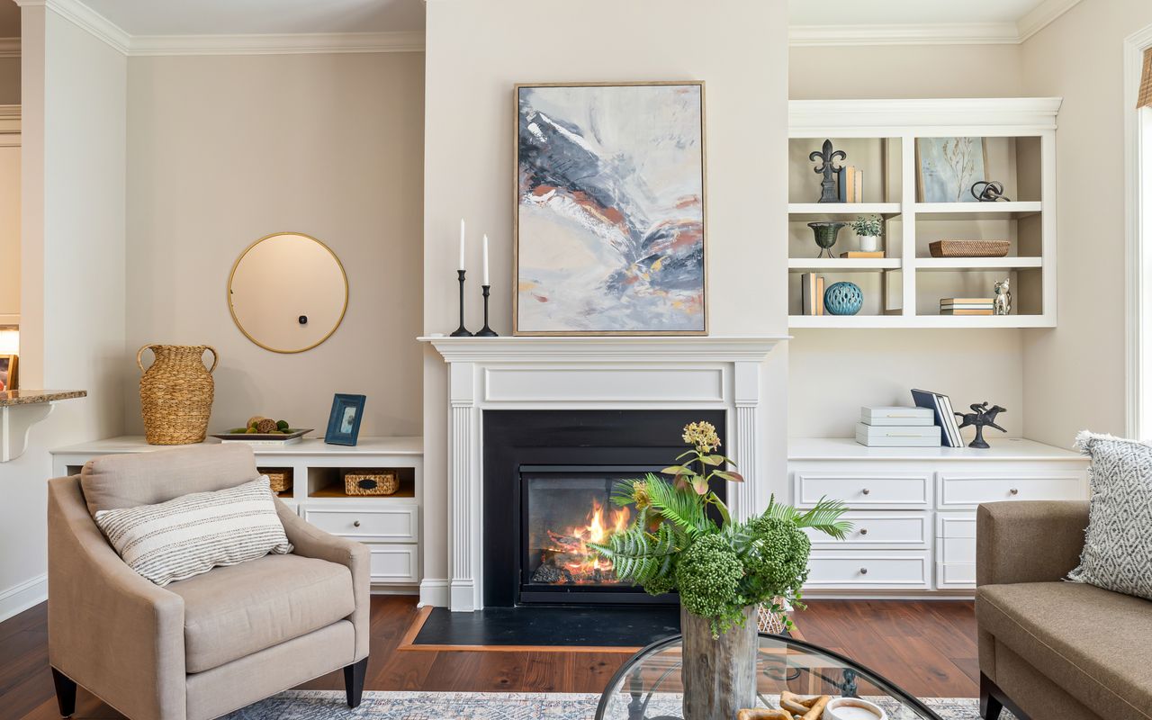Intérieur soigné et lumineux