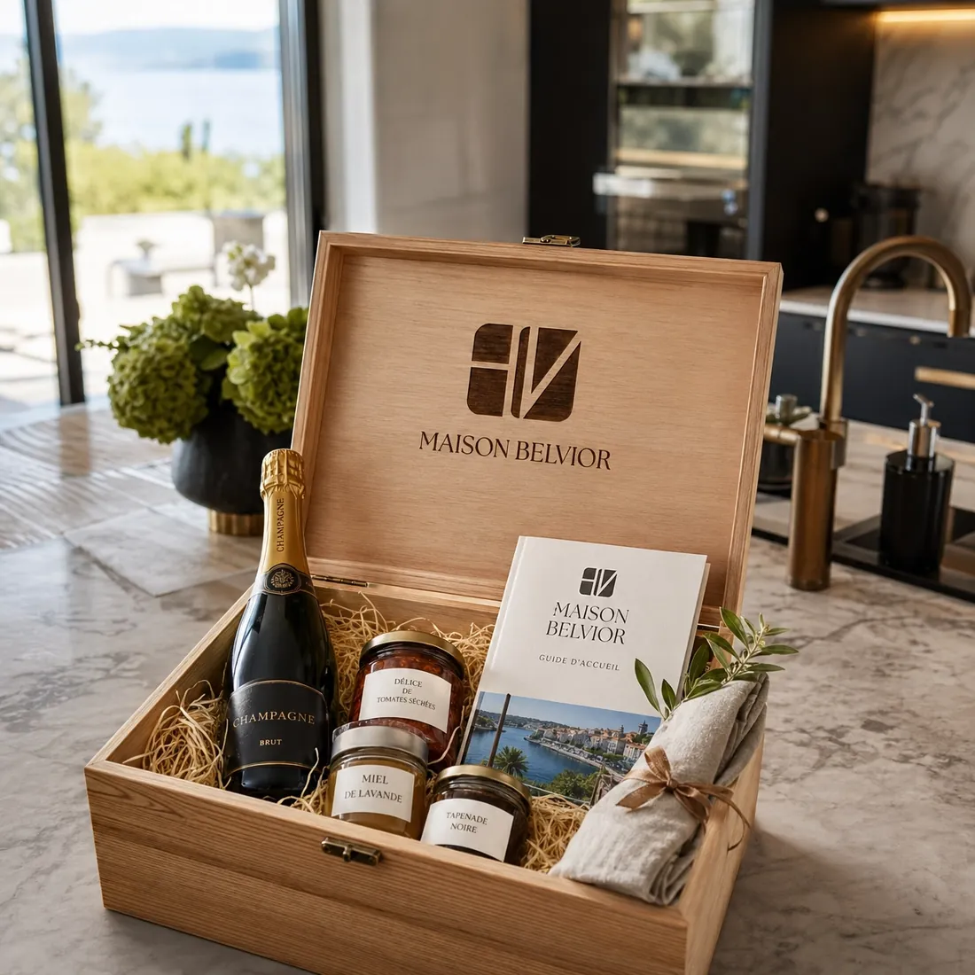 Coffret de bienvenue Maison Belvior